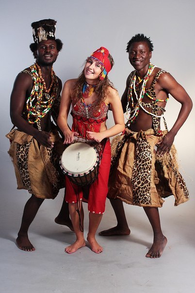 Африканский новогодний костюм