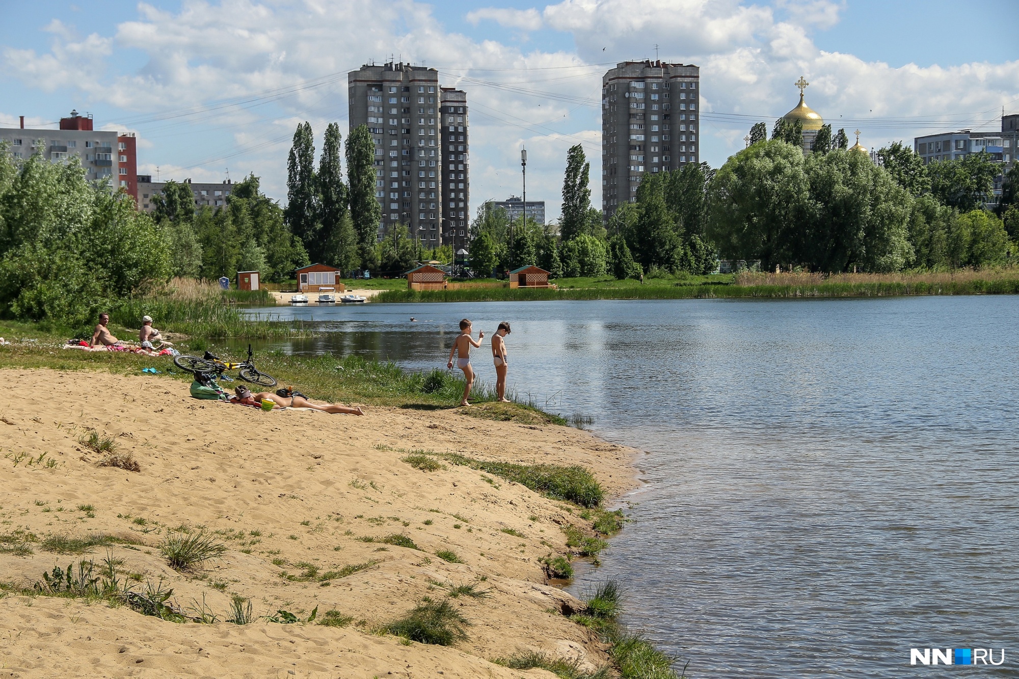 нижегородский пляж