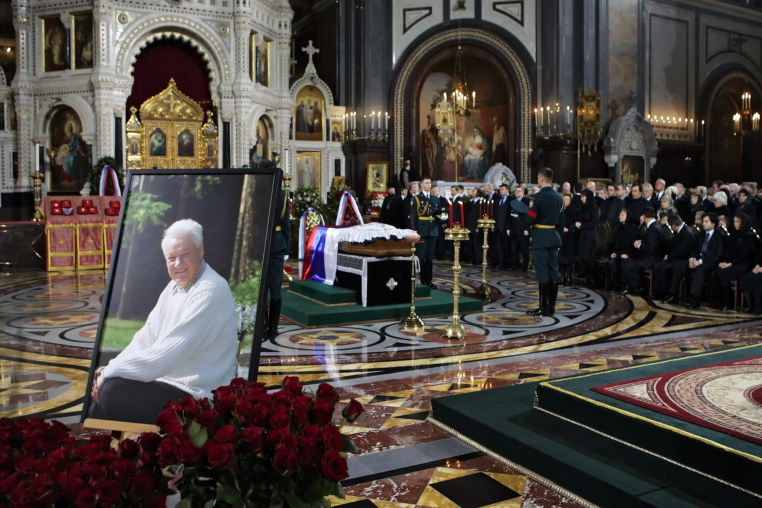 2007 Похороны первого президента России Бориса Ельцина