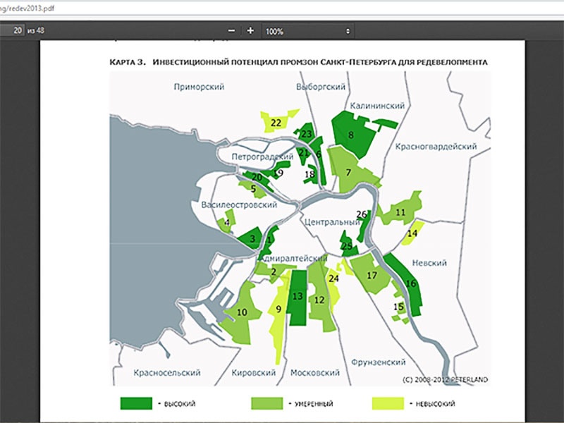 Карта реновации санкт петербурга