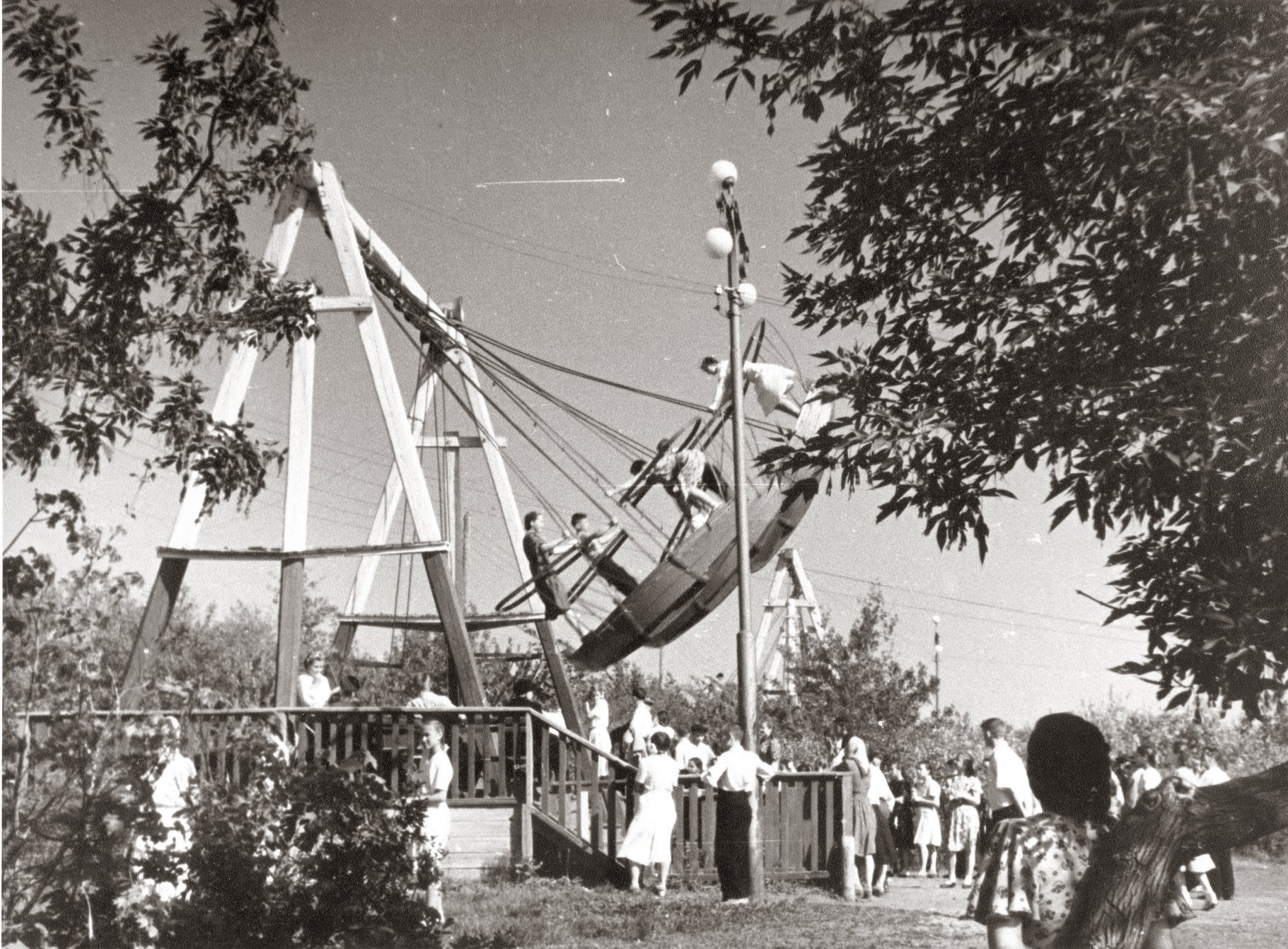 Самара парк Гагарина 1950