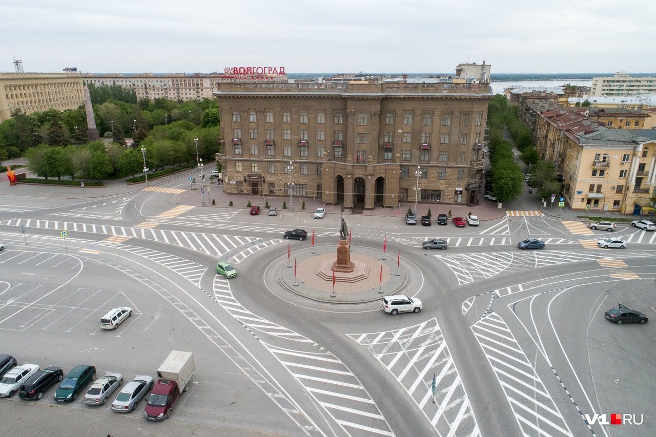 Улицы Волгограда площадь павших борцов