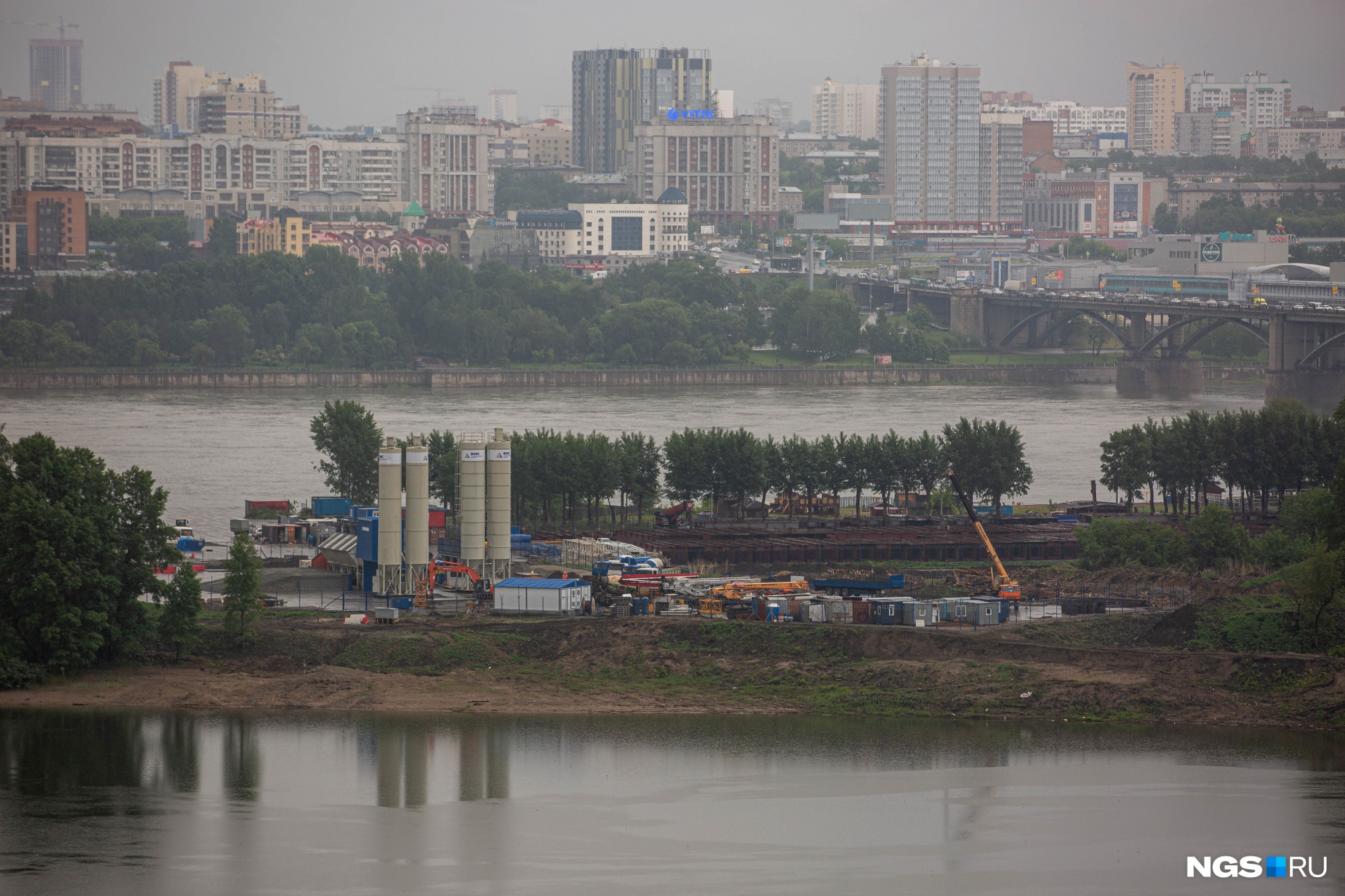 центральный мост новосибирск