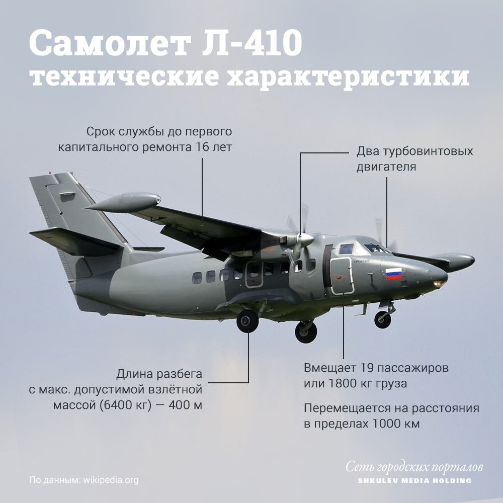 Л410 схема салона