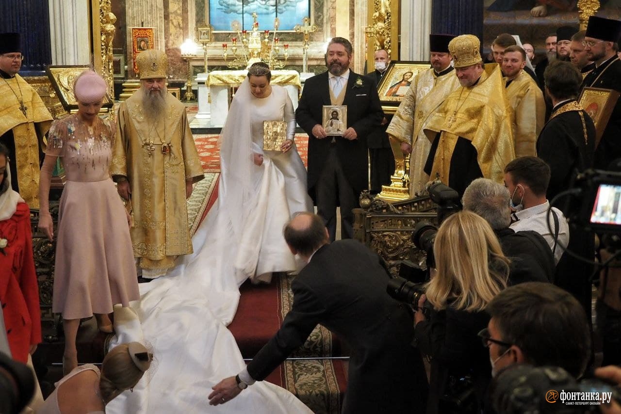 Венчание Георгия Романова фото