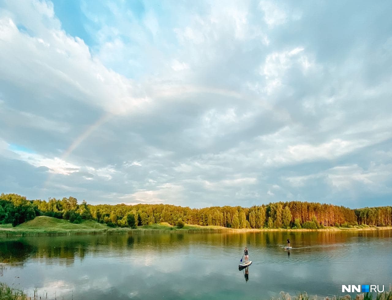 Мраморное озеро Нижегородская область Вачский район