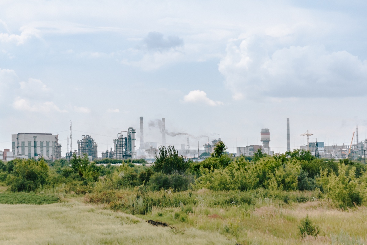 Загрязненный воздух в Тольятти