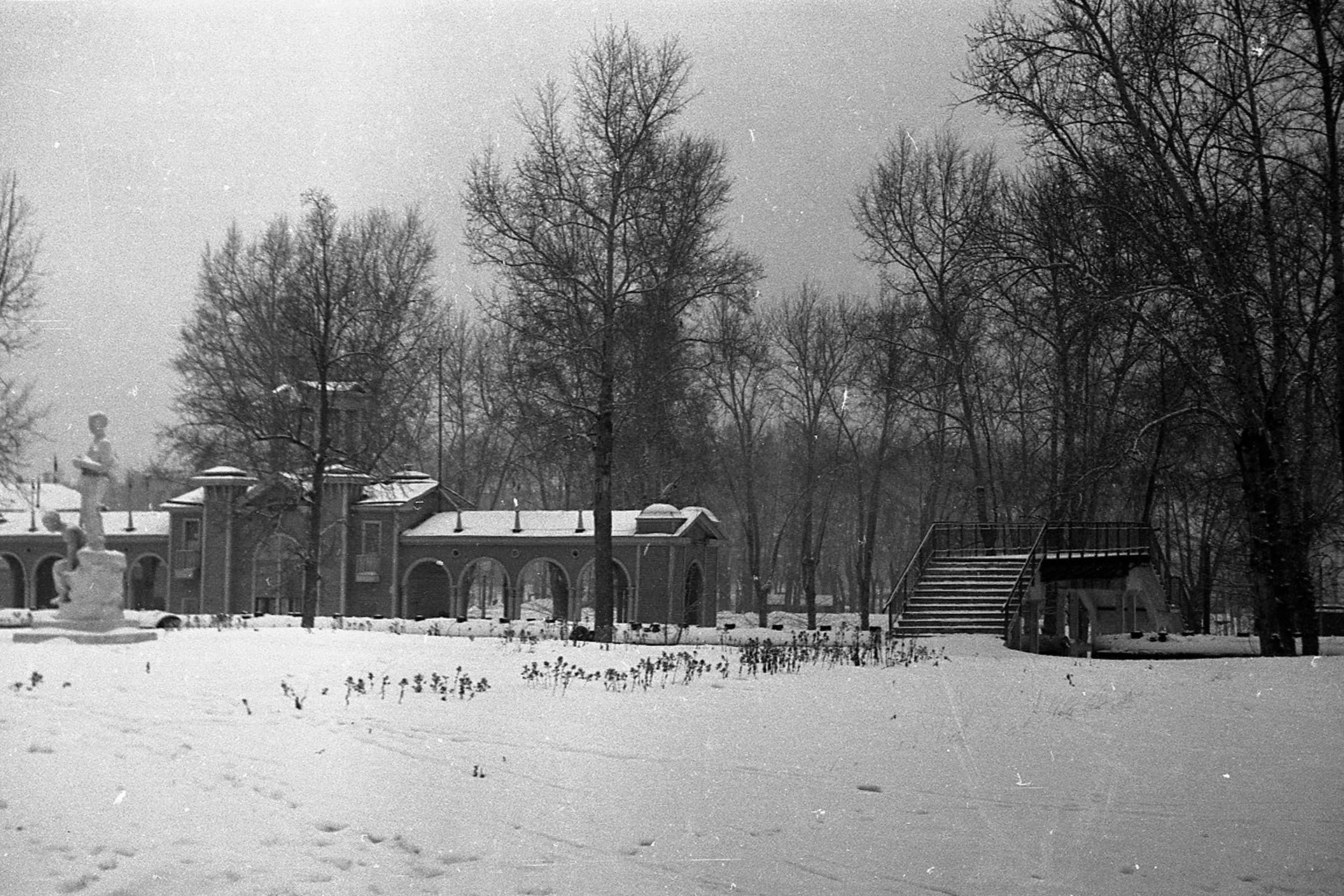 Старый парк Якутова 1930г