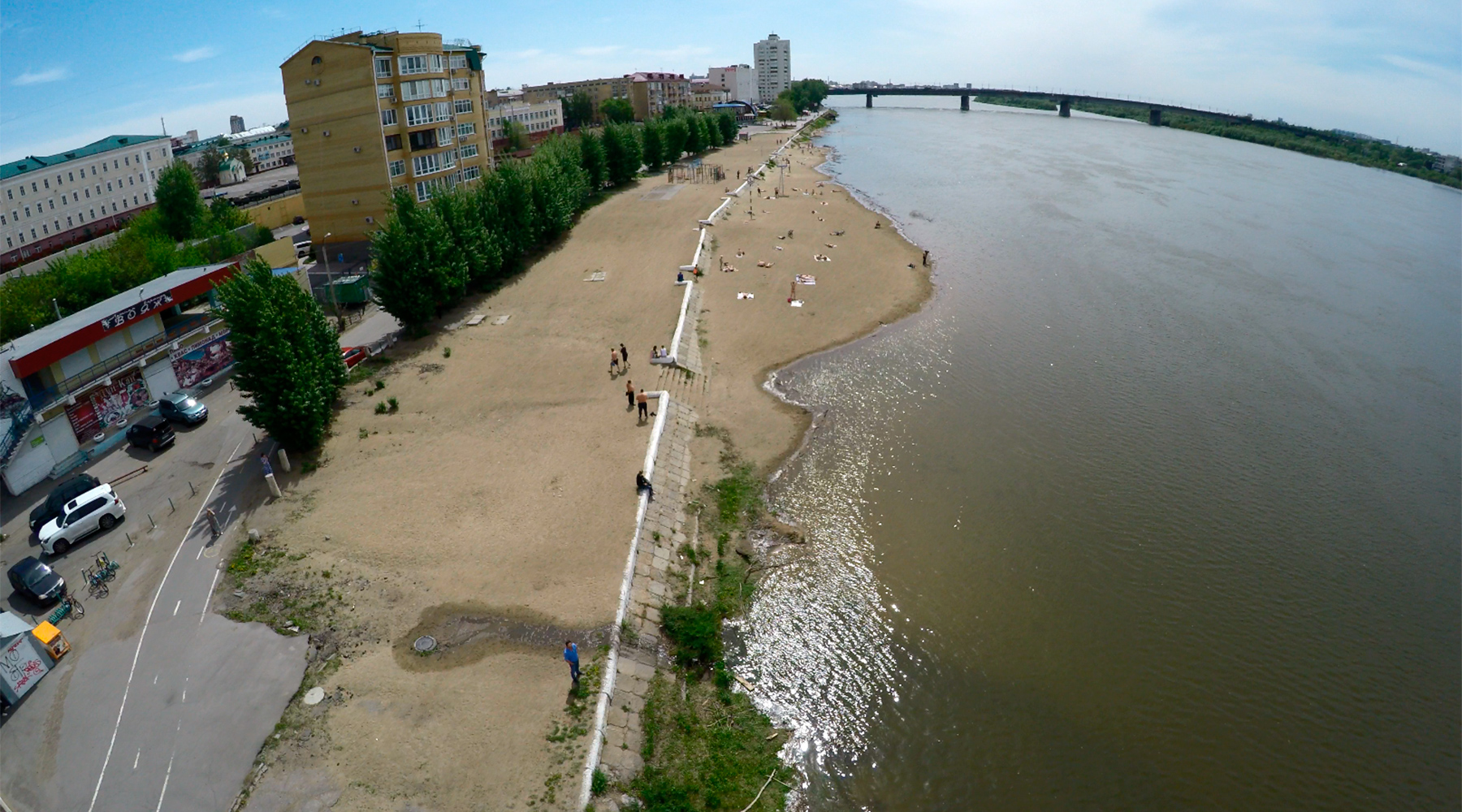 куйбышевский пляж омск