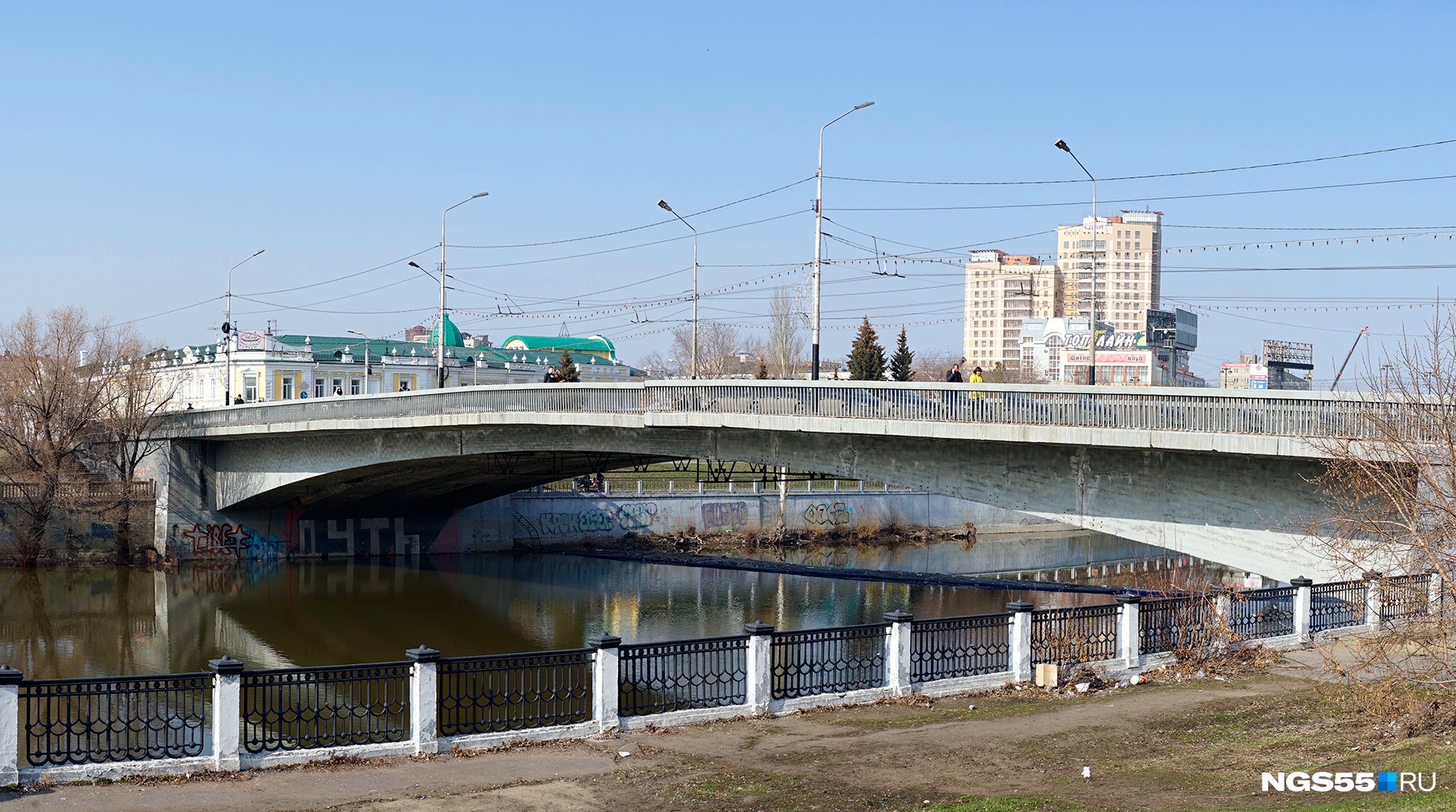 Мост на Тюменской Омск