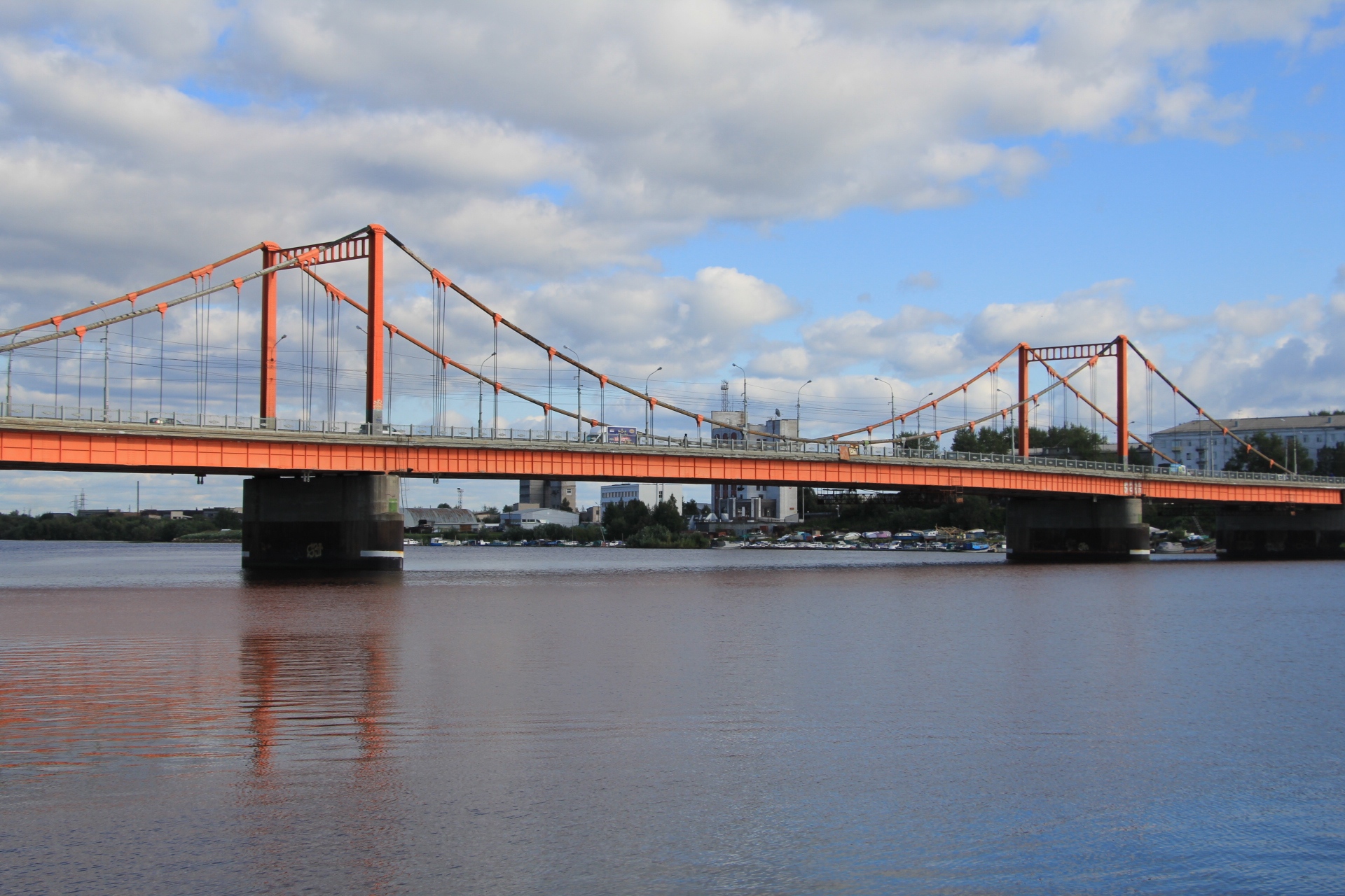 Кузнечевский мост Архангельск