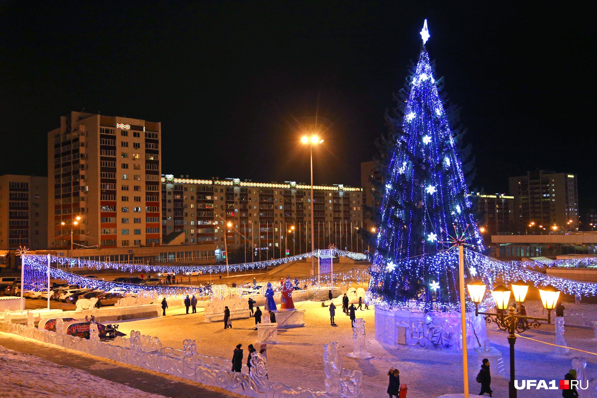 Уфа город зима