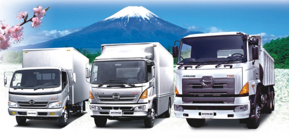 японские грузовики 
