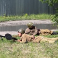 На реконструкцию пришли посмотреть около 200 человек На реконструкцию пришли посмотреть около 200 человек