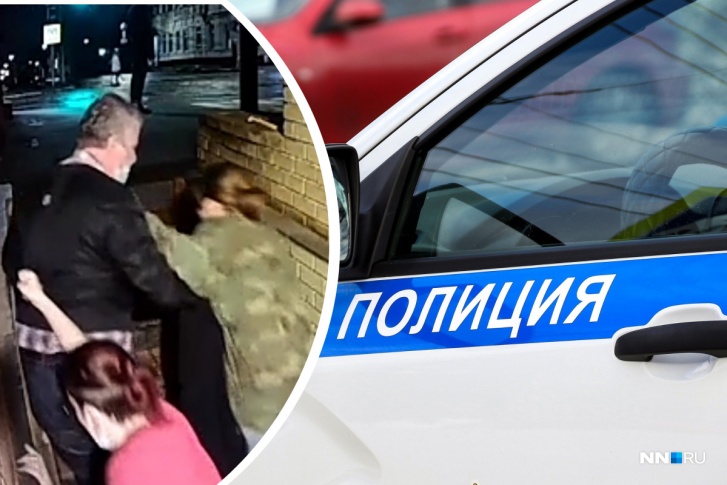 Момент стычки попал на камеры Момент стычки попал на камеры