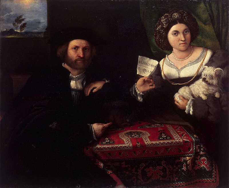 Лоренцо Лотто. «Семейный портрет», 1523