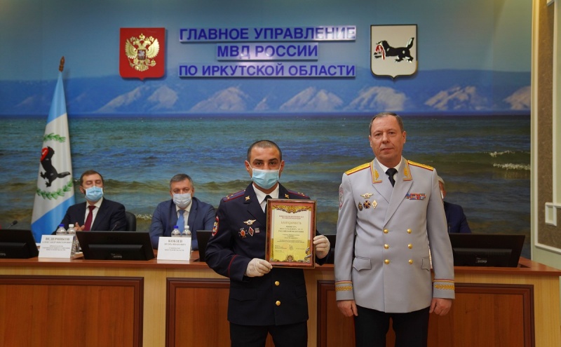 Начальник Главного управления МВД по Иркутской области освобожден от занимаемой должности