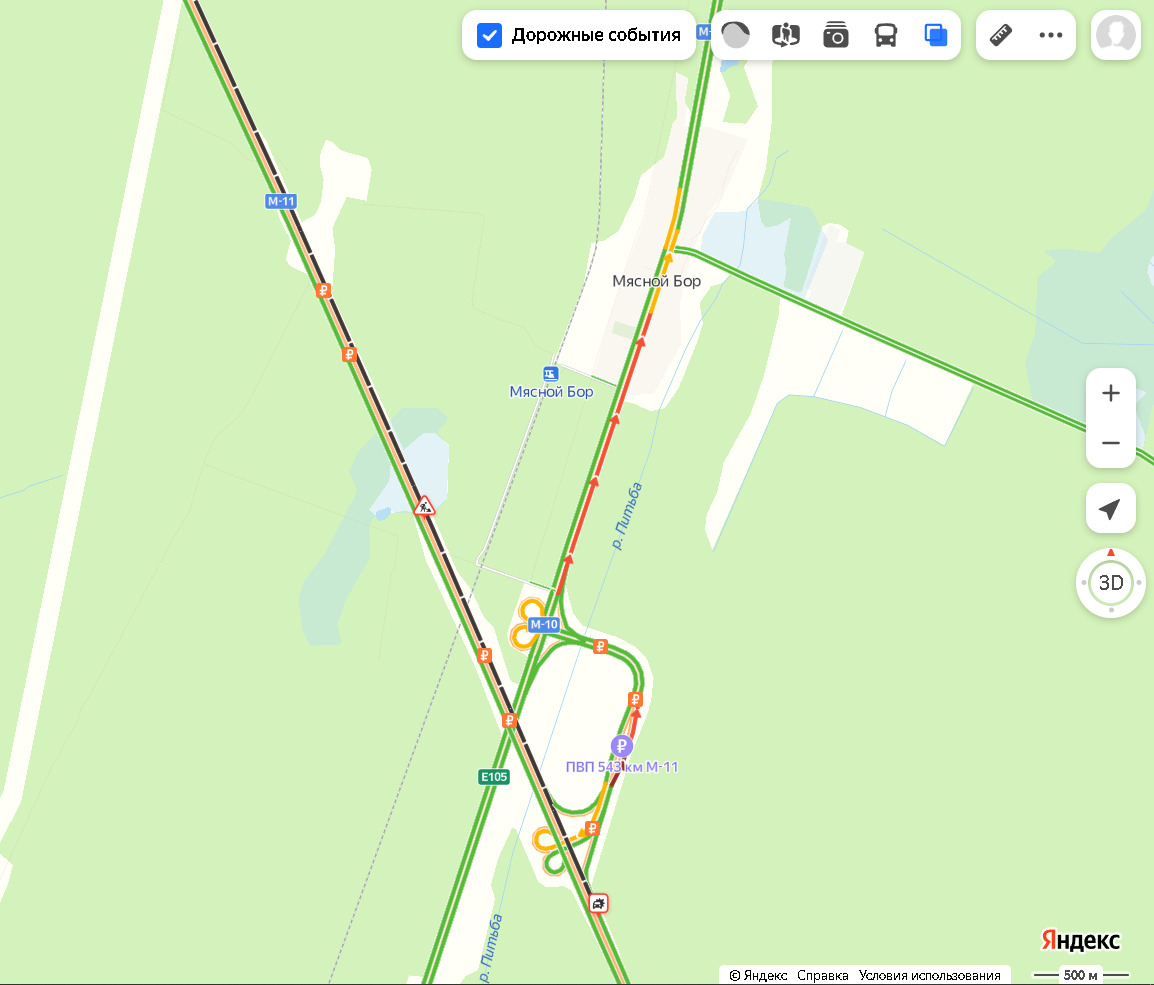 Карта заправок на м11 в сторону санкт петербурга