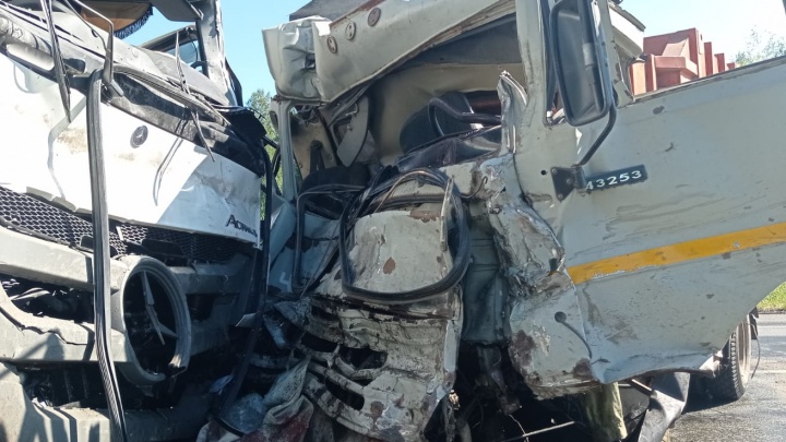 Водитель умер по дороге в больницу: стали известны обстоятельства жуткой аварии с тремя грузовиками на ЕКАД