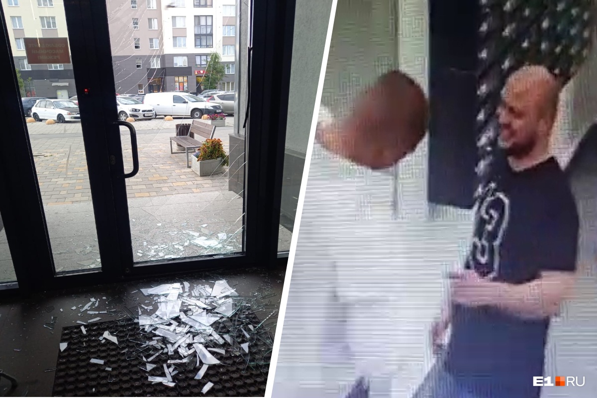 «Разбили стекла, курили в подъезде»: в Академическом пьяные дебоширы вломились в жилой дом. Видео