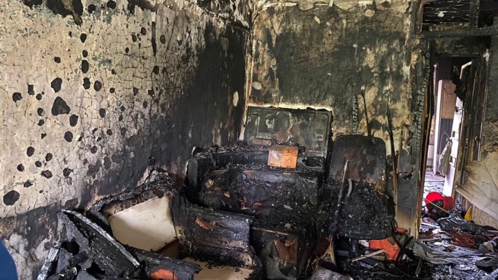 В Красноярске хозяин спасал свои вещи из горящей квартиры и погиб