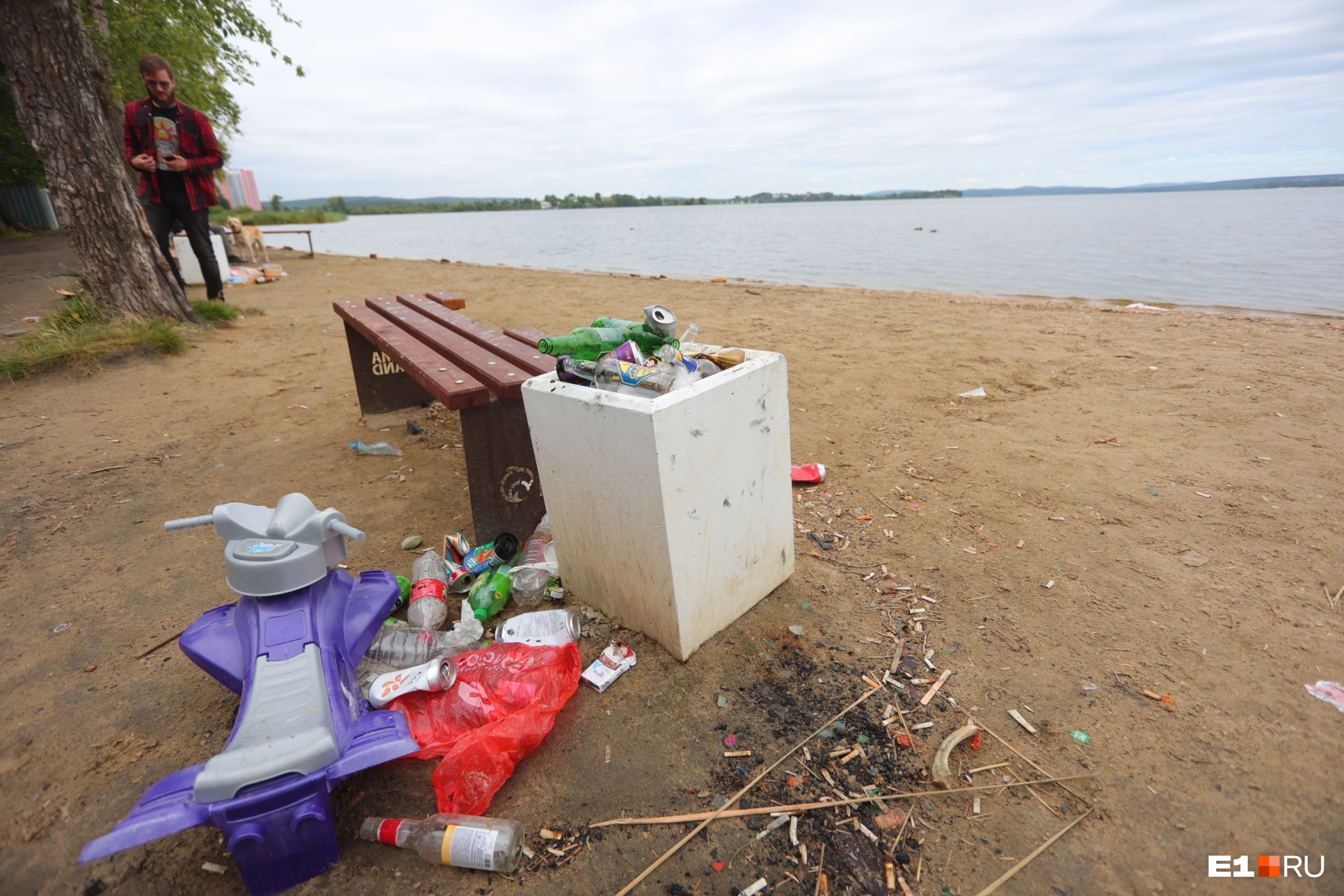 Мэрия Екатеринбурга наказала рублем коммерсантов за загаженный пляж на Визовском пруду