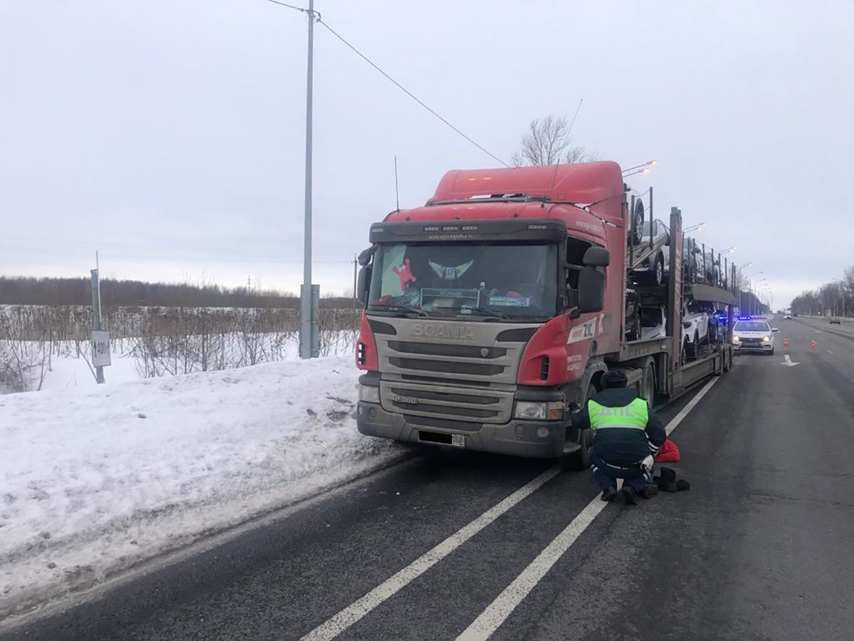 Полицейским пришлось стрелять, чтобы остановить пьяный автовоз на трассе  М-10 под Петербургом | 12.02.2022 | Санкт-Петербург - БезФормата