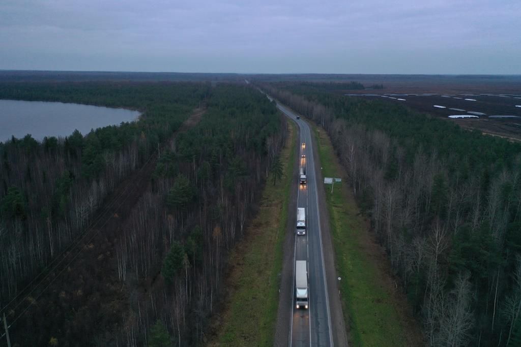 Киевское шоссе под Лугой расширят до четырех полос