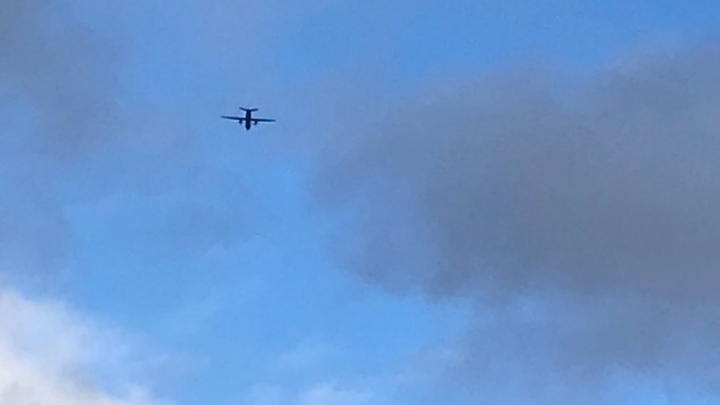 Самарцы: «Над городом кружил военный самолет»