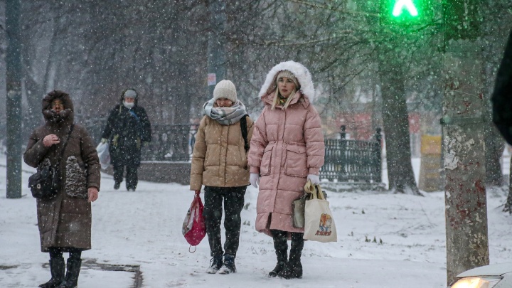 Обильные снегопады ожидают нижегородцев на первой рабочей неделе 2022 года