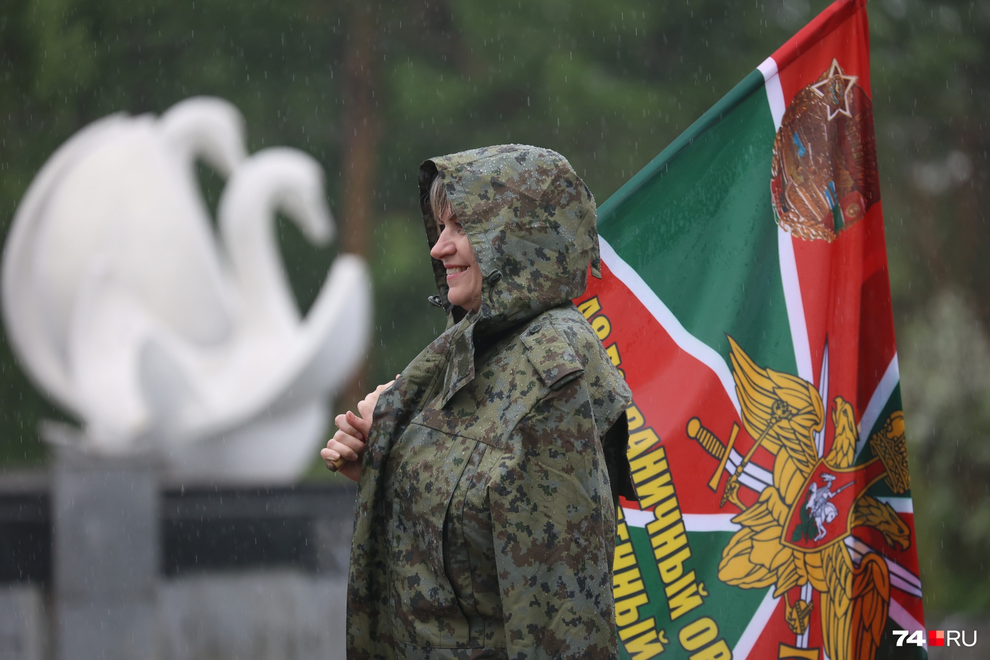 Солдатским женам дождь нипочем