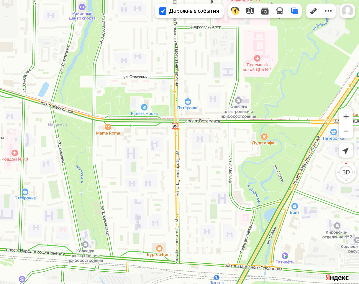 Расписание 1кр в кронштадте. Партизана Германа 23 на карте. Партизана Германа 22 на карте СПБ. Партизана Германа 14/117 на карте.