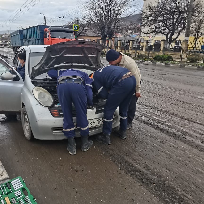 Вот так питомца извлекали из машины Вот так питомца извлекали из машины