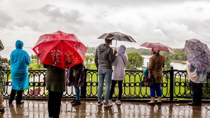 «Массивы дождевой облачности»: синоптики рассказали о погоде в Ярославле на неделю