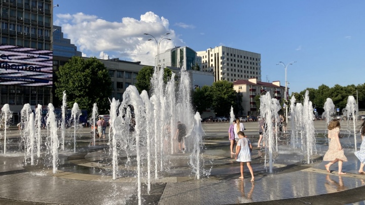 В Краснодаре по традиции выключат фонтаны на День ВДВ