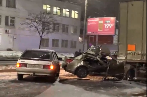 ДТП на Большой Федоровской в Ярославле ДТП на Большой Федоровской в Ярославле