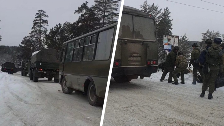 «Неужели мобилизация?»: в селе в Самарской области заметили большое скопление военной техники