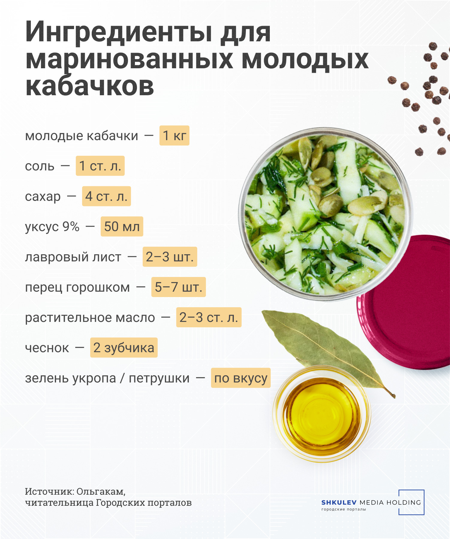Из чего приготовить маринованные молодые кабачки Из чего приготовить маринованные молодые кабачки