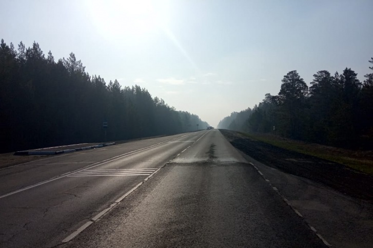 На утро 3 мая движение по трассе в Екатеринбург открыто На утро 3 мая движение по трассе в Екатеринбург открыто