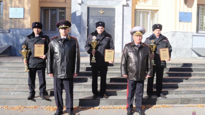 В Волгограде наградили лучших участковых уполномоченных полиции