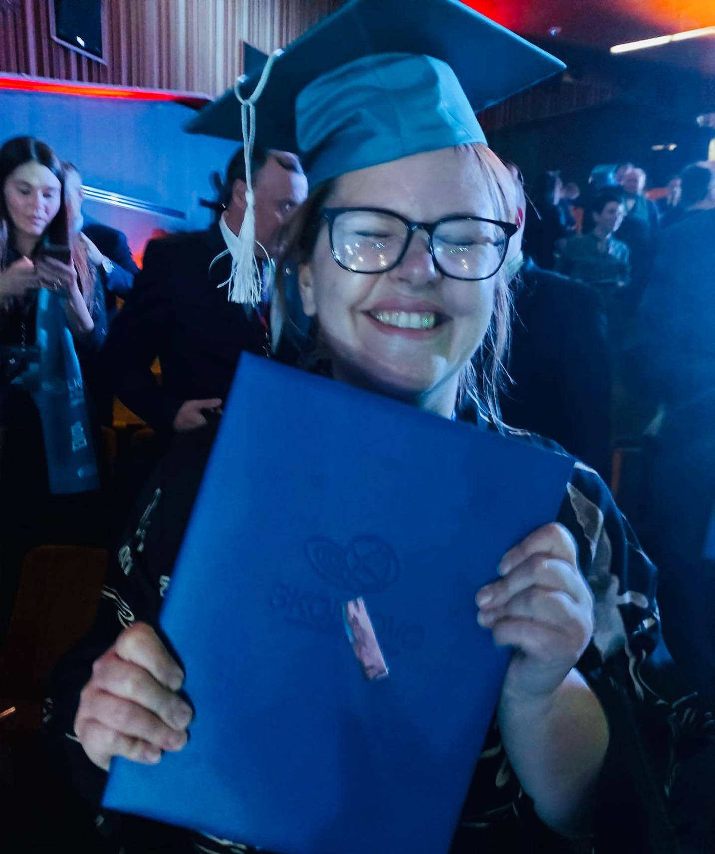 Сарапулова получила диплом магистра