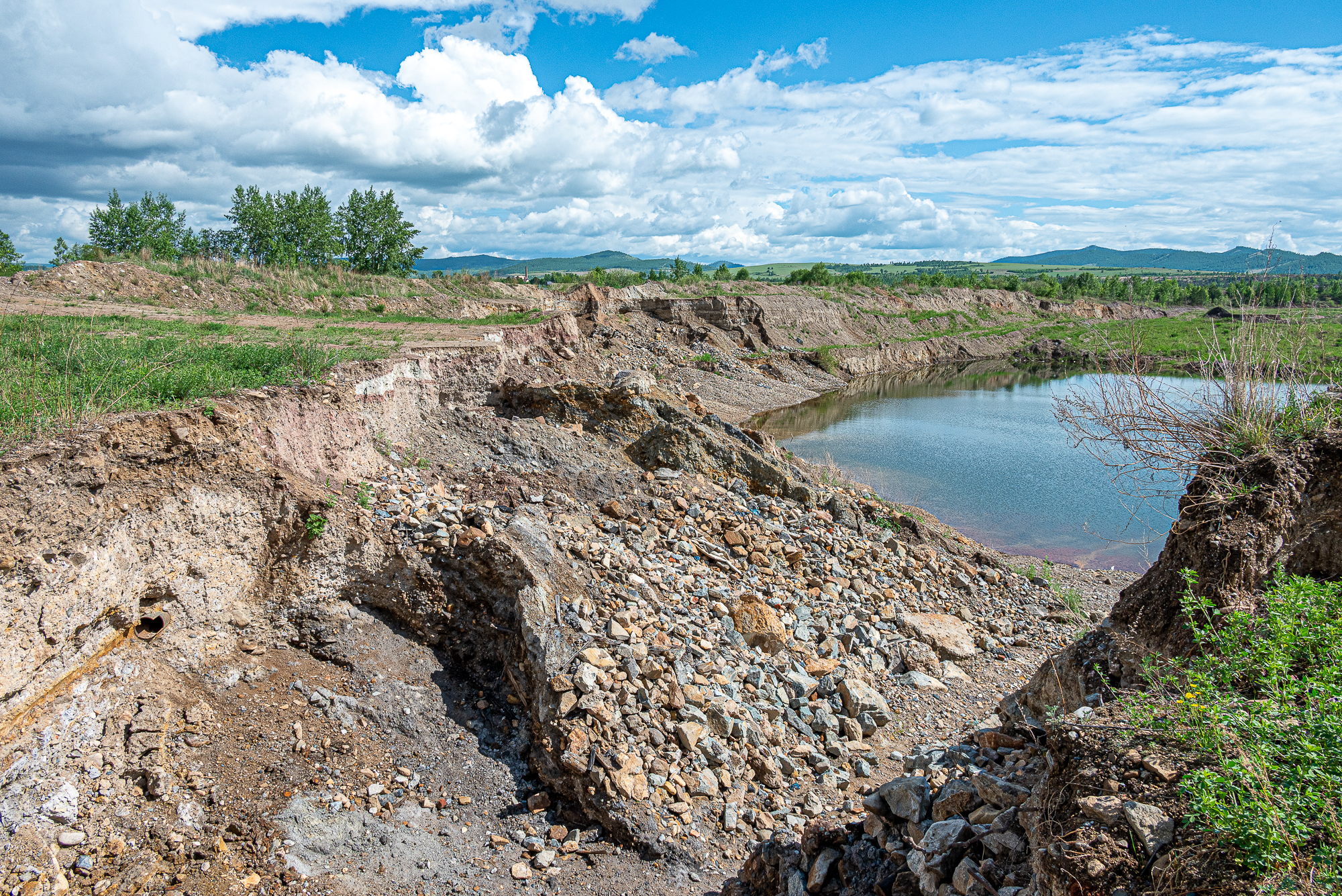 Золотодобытчики загрязнили притоки реки в Забайкалье