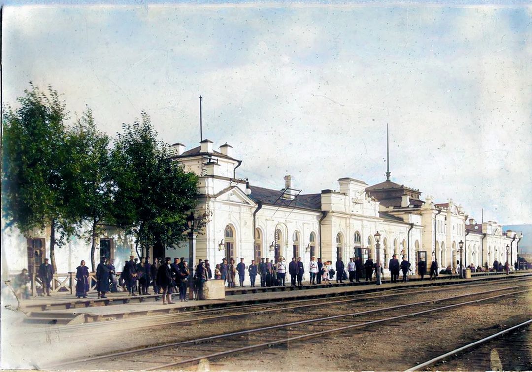 Железнодорожный вокзал Красноярска
