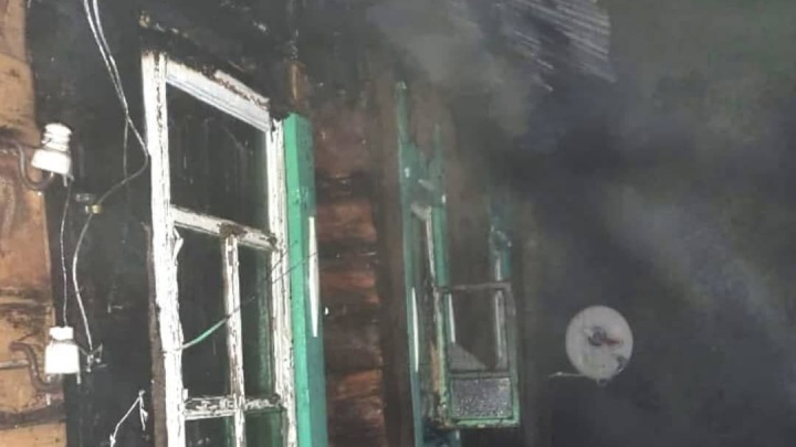 Пожар в Таштаголе: женщина погибла, мужчина обгорел