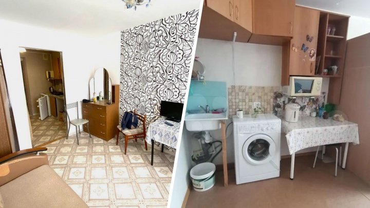 Самодельные туалеты и кухни в комнате: смотрим, какие квартиры продают и сдают в заплесневелой общаге в Уфе