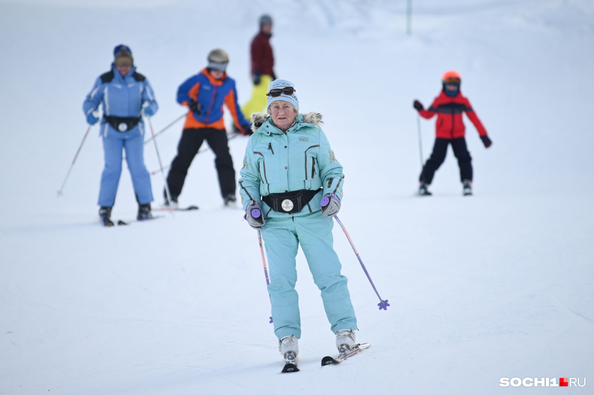 Лыжам все возрасты покорны