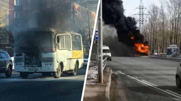«Департамент транспорта, увольняйтесь»: архангелогородец рассуждает о двух пожарах в автобусах