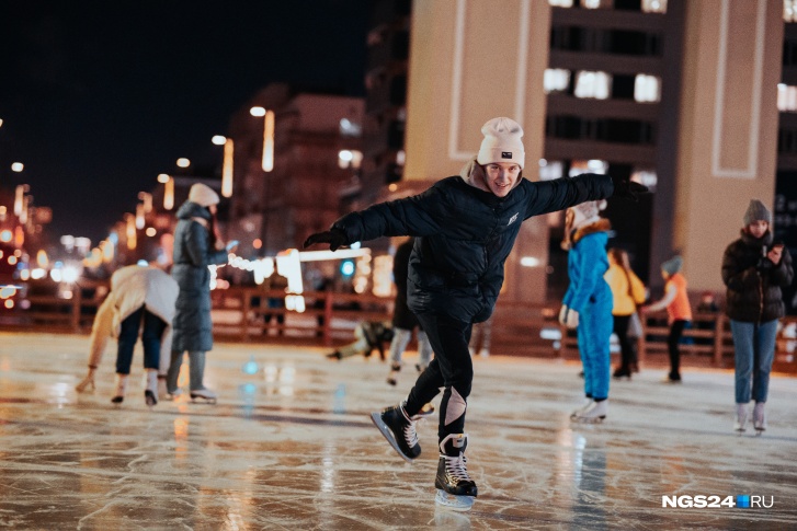 В Красноярске начался сезон зимних видов спорта