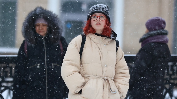 В Гидрометцентре рассказали, когда в Челябинске закончится сильный снегопад