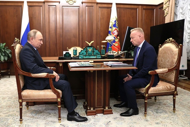 Гендиректор «Уралхима» Дмитрий Мазепин встретился с Владимиром Путиным Гендиректор «Уралхима» Дмитрий Мазепин встретился с Владимиром Путиным